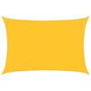 vidaXL s&aacute;rga n&eacute;gysz&ouml;gletű HDPE napvitorla 160 g/m&sup2; 4x6 m