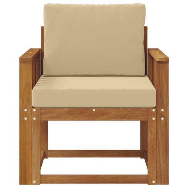 vidaXL K&uuml;lt&eacute;ri kanap&eacute; T&ouml;m&ouml;r ak&aacute;cfa &eacute;s poli&eacute;szter Term&eacute;szetes