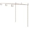 vidaXL antik barna vas kerti pergola 3 x 3 x 2,5 m