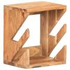 vidaXL falra szerelhető t&ouml;m&ouml;r ak&aacute;cfa g&ouml;rdeszkatart&oacute; 25 x 20 x 30 cm