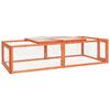 vidaXL t&ouml;m&ouml;r fenyőfa ny&uacute;lketrec 183 x 90 x 46,5 cm