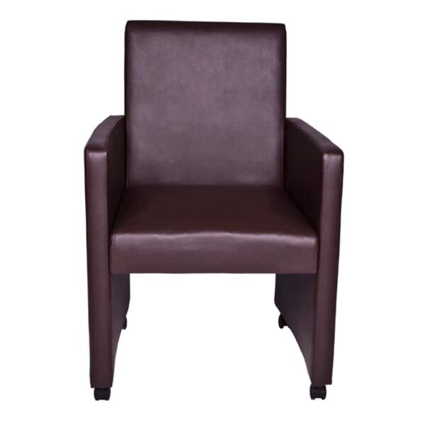 vidaXL 2 db barna műbőr étkezőszék