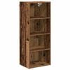 vidaXL F&uuml;ggő szekr&eacute;ny Antik Fa 40 x 29,5 x 100 cm Szerelt Fa