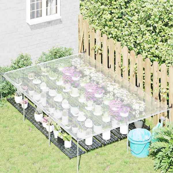 vidaXL &aacute;tl&aacute;tsz&oacute; ponyva lyukaszt&oacute;val 2x3 m polietil&eacute;n