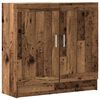 vidaXL antik fa sz&iacute;nű szerelt fa k&ouml;nyvszekr&eacute;ny 82,5 x 30,5 x 80 cm