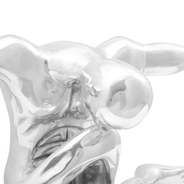 vidaXL Szobor Ez&uuml;st 63 x 20 x 22 cm Alum&iacute;nium