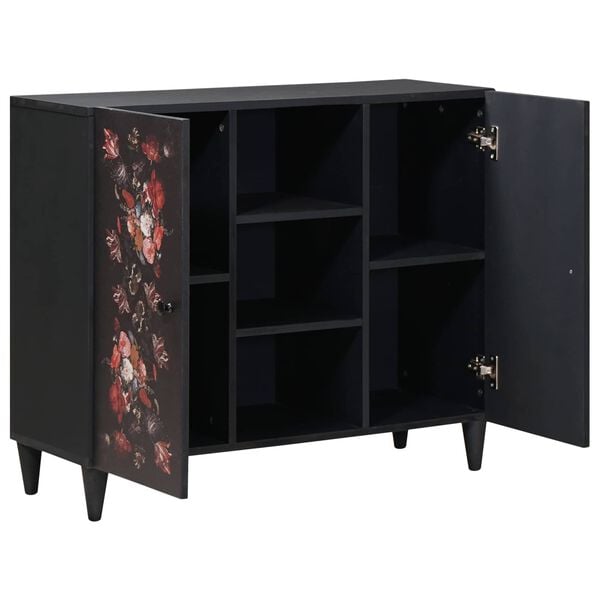 vidaXL T&aacute;rol&oacute; szekr&eacute;nyek Soksz&iacute;nű 90 x 33,5 x 75 cm T&ouml;m&ouml;r Mang&oacute;f&aacute;t