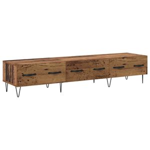 vidaXL TV szekr&eacute;ny fi&oacute;kkal R&eacute;gi fa 150 x 36 x 30 cm Faanyag