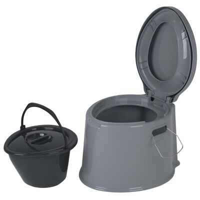 Bo-Camp szürke hordozható WC 7 l