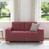 vidaXL borv&ouml;r&ouml;s sz&ouml;vet loveseat kanap&eacute; 120 cm