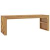vidaXL t&ouml;m&ouml;r t&iacute;kfa doh&aacute;nyz&oacute;asztal 110x35x38 cm