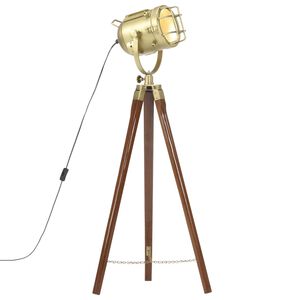 vidaXL h&aacute;roml&aacute;b&uacute; t&ouml;m&ouml;r mang&oacute;fa &aacute;ll&oacute;l&aacute;mpa 97 cm