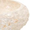 vidaXL krémszínű márvány mosdókagyló 40 x 12 cm