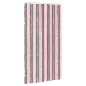 vidaXL Rovar F&uuml;gg&ouml;ny Chenille Ez&uuml;stsz&uuml;rke &eacute;s R&oacute;zsasz&iacute;n 118 x 220 cm