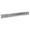 vidaXL Fűszeg&eacute;lyez&eacute;s 10 db 102 x 10 x 4 cm Ac&eacute;l Ez&uuml;st