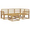 vidaXL K&uuml;lt&eacute;ri kanap&eacute; szett 5 pcs Feh&eacute;r 59 x 59 x 37 cm T&ouml;m&ouml;r Ak&aacute;cfa