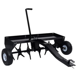 vidaXL gyepszellőztető fűny&iacute;r&oacute; traktorhoz 102 cm