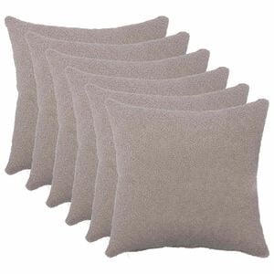 vidaXL P&aacute;rna huzat 6 pcs HEERLEN Vil&aacute;gossz&uuml;rke 30 x 30 cm Boucl&eacute;