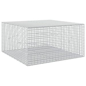 vidaXL Gabion 3,5 mm Dr&oacute;ttal &eacute;s 5x2,5 cm R&aacute;csos 100x100x50 cm