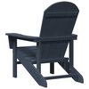 vidaXL Adirondack szék Tengerészkék 74 x 82 x 92cm HDPE