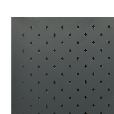 vidaXL antracitszürke acél 4-paneles paraván 160 x 180 cm