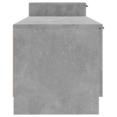 vidaXL betonszürke szerelt fa TV-szekrény 158,5x36x45 cm