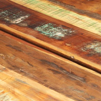 vidaXL tömör újrahasznosított fa dohányzóasztal 142 x 90 x 42 cm