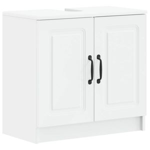 vidaXL F&uuml;rdőszobai mosd&oacute;szekr&eacute;ny UTRECHT Feh&eacute;r 59,5 x 31,5 x 59 cm