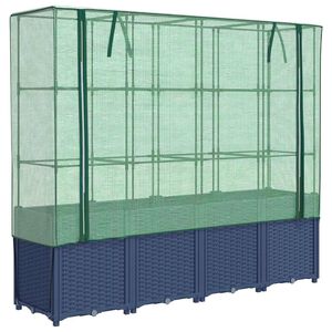 vidaXL rattan hat&aacute;s&uacute; magas&aacute;gy&aacute;s &uuml;vegh&aacute;ztakar&oacute;val 160 x 40 x 153 cm