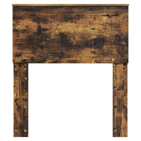 vidaXL Fejtámla fejtámlával Füstölt tölgy 75 cm Faanyag