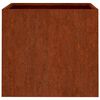 vidaXL 2 db corten ac&eacute;l n&ouml;v&eacute;nytart&oacute; 32 x 30 x 29 cm