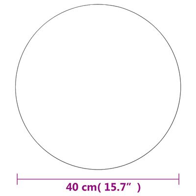 vidaXL kör alakú tükör 40 cm
