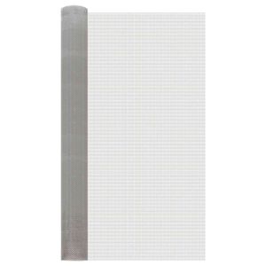 vidaXL H&aacute;l&oacute;s K&eacute;pernyő 100 x 1000 cm 6 Mesh Rozsdamentes ac&eacute;l 201 Ez&uuml;st