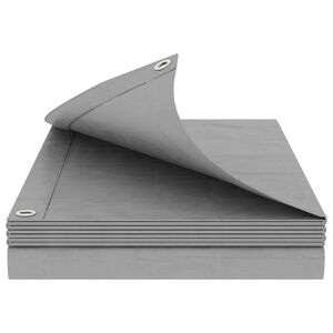 vidaXL Ponyva f&eacute;mf&uuml;lekkel Vil&aacute;gossz&uuml;rke 2 x 3 m 90 gsm PE