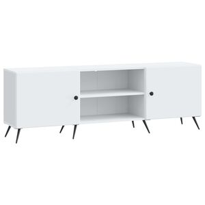 vidaXL TV szekr&eacute;ny 150 x 31 x 50 cm Feh&eacute;r Szerelt Fa
