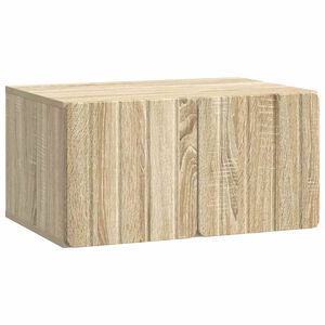 vidaXL Fali TV szekr&eacute;ny 59,5 x 41 x 30 cm Sonoma T&ouml;lgy Szerelt Fa