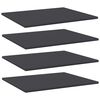 vidaXL 4 db sz&uuml;rke forg&aacute;cslap k&ouml;nyvespolc 60 x 50 x 1,5 cm