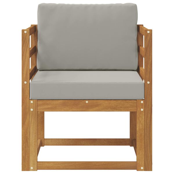 vidaXL K&uuml;lt&eacute;ri kanap&eacute; T&ouml;m&ouml;r ak&aacute;cfa &eacute;s poli&eacute;szter