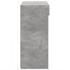 vidaXL betonszürke szerelt fa tálalószekrény 80 x 42,5 x 93 cm
