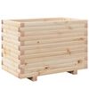 vidaXL t&ouml;m&ouml;r fenyőfa kerti vir&aacute;gtart&oacute; 70 x 40 x 49,5 cm