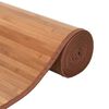 vidaXL négyszögletű természetes bambusz szőnyeg 70 x 100 cm
