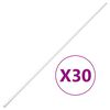 vidaXL PVC k&aacute;belcsatorn&aacute;k 25 x 25 mm 30 m