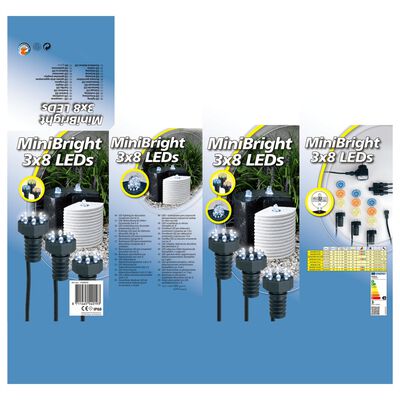 Ubbink MiniBright 1354019 víz alatti tólámpa 3 x 8 LED