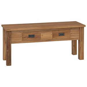 vidaXL t&ouml;m&ouml;r t&iacute;kfa sz&eacute;k előszoba pad 90 x 30 x 40 cm