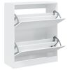 vidaXL feh&eacute;r szerelt fa cipőszekr&eacute;ny 80 x 34 x 96,5 cm