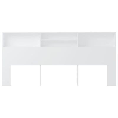 vidaXL fehér áthidaló szekrény 220 x 19 x 103,5 cm