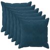 vidaXL P&aacute;rna huzat 6 pcs HOUTEN K&eacute;k 80 x 80 cm B&aacute;rsony