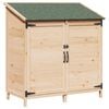 vidaXL Kerti Szerkezet Term&eacute;szetes 106,5 x 56 x 113,5 cm Szerelt Fa