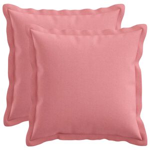 vidaXL P&aacute;rna huzat 2 pcs HOUTEN R&oacute;zsasz&iacute;n 30 x 30 cm Műlensz&ouml;vet