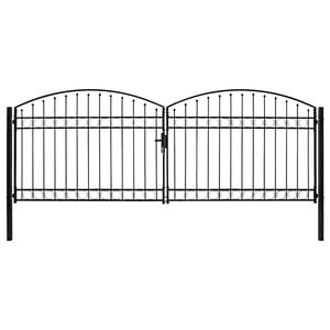 vidaXL ASSEN k&eacute;tsz&aacute;rny&uacute; ac&eacute;l ker&iacute;t&eacute;skapu &iacute;ves tetejű 400 x 150 cm